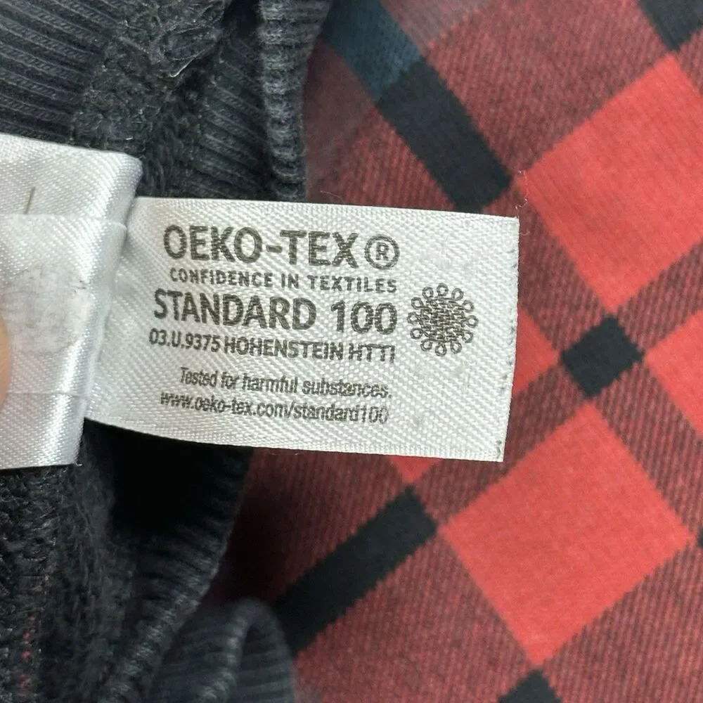 Hanna‎ Andersson Girls Plaid Sweatshirt Size 10 140cm Crewneck Pullover